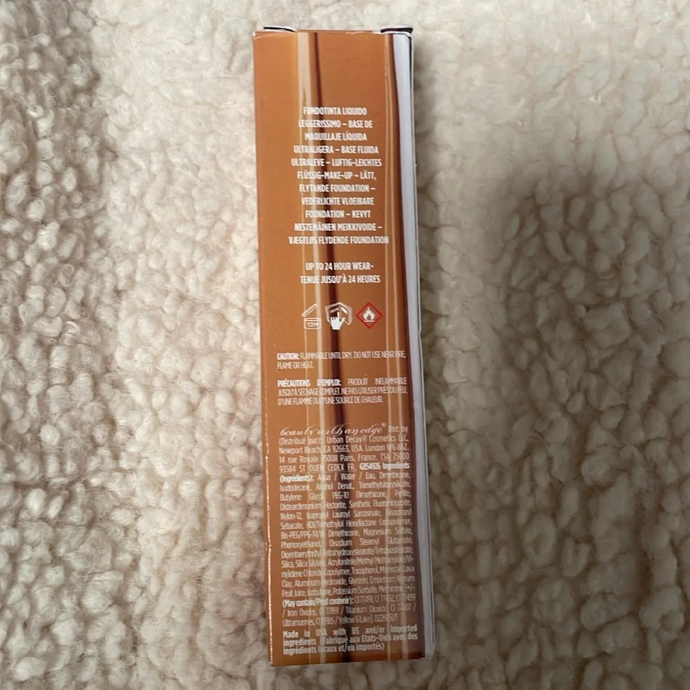 NEW urban decay stay naked weightless liquid foundation Shade 60WY